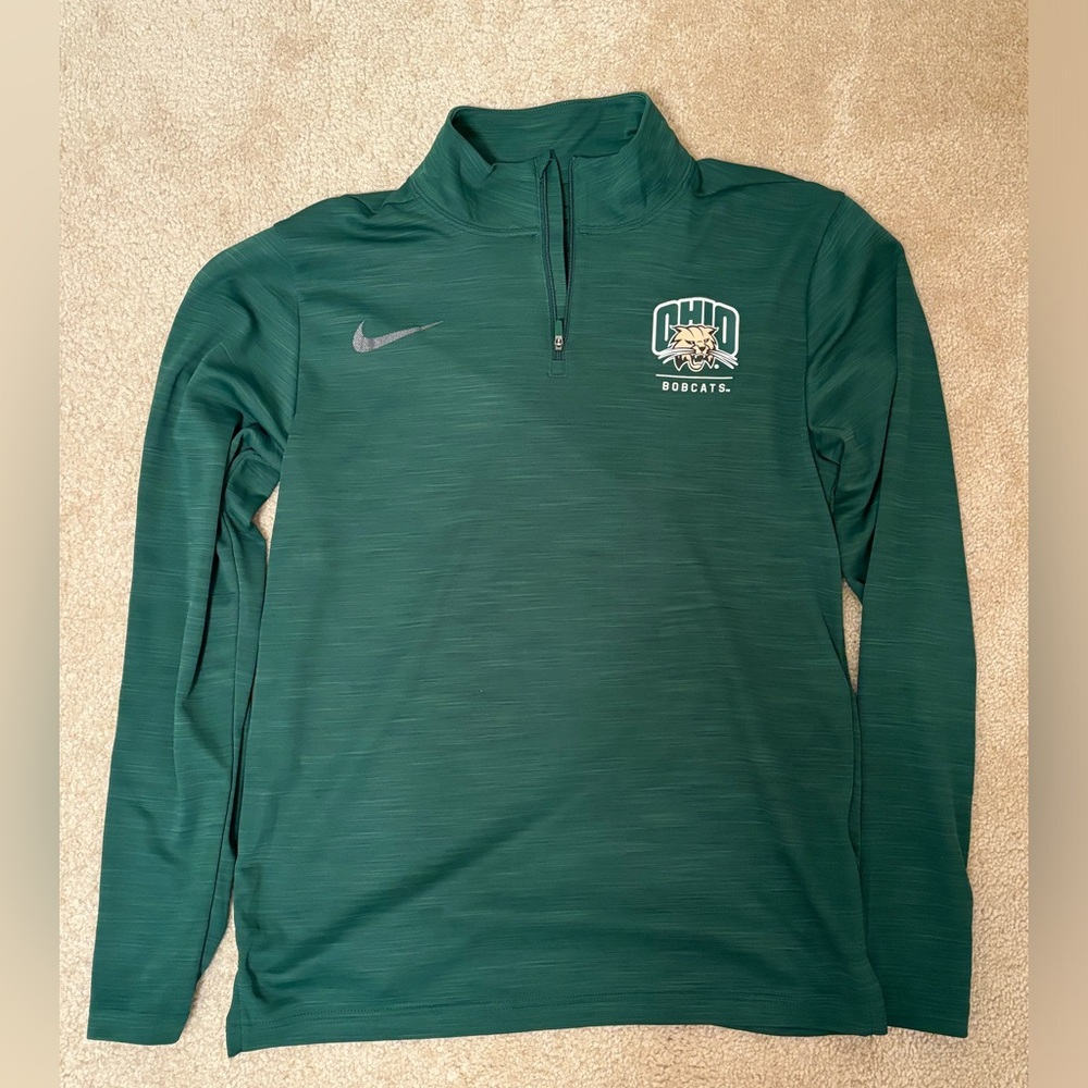 Nike Ohio University Bobcats womens 1/4 zip